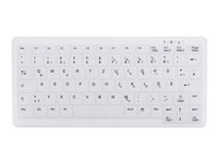 Active Key MedicalKey AK-C4110 - Clavier - sans fil - 2.4 GHz - Français - blanc AK-C4110F-FU1-W/FR