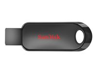 SanDisk Cruzer Snap - Clé USB - 128 Go - USB 2.0 SDCZ62-128G-G35
