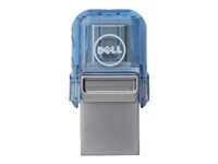 Dell Combo - Clé USB - 128 Go - USB 3.0 / USB type C - pour Dell 7560, 7760, Latitude 5320, 5520, OptiPlex 3090, XPS 13 9310 AB135396