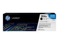 HP 304A - Noir - originale - LaserJet - cartouche de toner ( CC530A ) - pour Color LaserJet CM2320fxi, CM2320n, CM2320nf, CP2025, CP2025dn, CP2025n, CP2025x CC530A