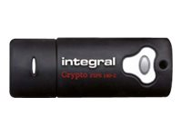 Integral Crypto - Clé USB - chiffré - 4 Go - USB 3.0 - FIPS 140-2 Level 2 INFD4GCRY3.0140-2