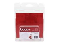 Badgy - Carte PVC - 20 mil blanc - 100 carte(s) - pour Badgy 100, 200, 1st Generation CBGC0020W