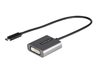 <p>Cet adaptateur USB-C" vers DVI permet de diffuser des signaux vidéo DVI à partir du port USB Type-C" de votre ordinateur portable, smartphone ou autre appareil USB-C.</p><h3>Câble rallongé</h3><p>Cet adaptateur USB-C est équipé d'un câble extra-lon CDP2DVIEC