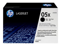 HP 05X - À rendement élevé - noir - originale - LaserJet - cartouche de toner ( CE505X ) - pour LaserJet P2054, P2055, P2056, P2057 CE505X