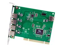 StarTech.com Carte Adaptateur PCI vers 7 Ports USB 2.0 - Interne Externe - 1x USB A Femelle Interne 2x ISC Mâle 4x USB A Femelle Externe - Adaptateur USB - PCI - USB, USB 2.0 - 7 ports PCIUSB7