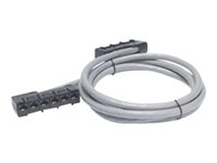 APC Data Distribution Cable - Câble de réseau - RJ-45 (F) pour RJ-45 (F) - 1.5 m - UTP - CAT 5e - colonne montante - gris DDCC5E-005