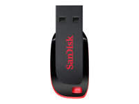 SanDisk Cruzer Blade - Clé USB - 16 Go - USB 2.0 - vert électrique SDCZ50C-016G-B35GE