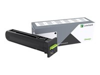 Lexmark - À rendement élevé - noir - original - cartouche de toner LCCP, LRP - pour Lexmark CX860de, CX860dte, CX860dte with Asset Tag, CX860dtfe 82K0U10