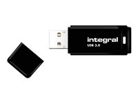 Integral - Clé USB - 128 Go - USB 3.0 - noir INFD128GBBLK3.0