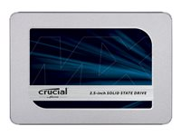 Crucial MX500 - SSD - chiffré - 500 Go - interne - 2.5" - SATA 6Gb/s - AES 256 bits - TCG Opal Encryption 2.0 CT500MX500SSD1