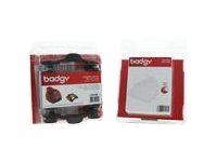 Badgy Full kit - YMCKO - Kit de cassettes à ruban d'impression / cartes PVC - pour Badgy 100, 1st Generation, 200 VBDG205EU