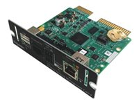 Carte de gestion réseau APC LCES2 with Modbus, Ethernet and Aux Sensors - Carte de supervision distante - USB, 1GbE, Modbus - 1000Base-T - pour P/N: GVSUPS40KGSUS, GVSUPS50KFSUS, GVSUPS50KGSUS, GVSUPS60KGSUS, GVSUPS80KGSUS AP9644