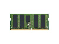 Kingston - DDR4 - module - 16 Go - SO DIMM 260 broches - 3200 MHz / PC4-25600 - CL22 - 1.2 V - mémoire sans tampon - ECC - pour HP ZBook Fury 15 G8 Mobile Workstation, 17 G8 Mobile Workstation KTH-PN432E/16G