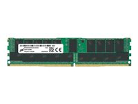 Micron - DDR4 - module - 16 Go - DIMM 288 broches - 3200 MHz / PC4-25600 - CL22 - 1.2 V - mémoire enregistré - ECC MTA18ASF2G72PDZ-3G2R